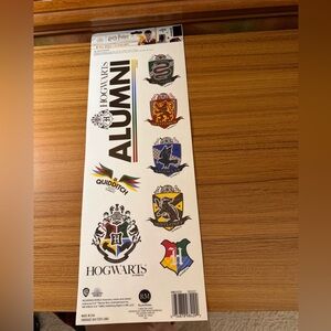 Hogwarts Alumni, Harry Potter Wall Sticker Decals Room Decor - Set of 8 pcs